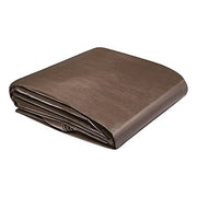 Amazon Basics Multi Purpose Waterproof Poly Tarp Cover, 20 X 20 FT, 10MIL Thick, Brown/Silver, 1-Pack (Previously AmazonCommercial brand)