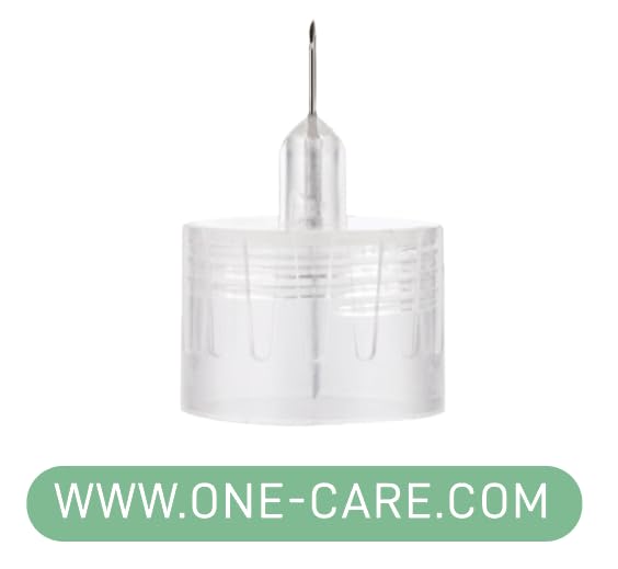 ONE-CARE Pen Needles 31G x 8mm, Box of 100, Universal Fit