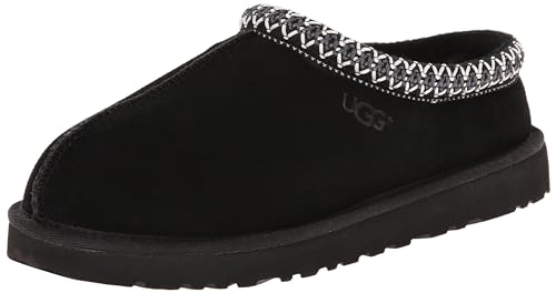 UGG Women's Tasman Slipper, Black, 06