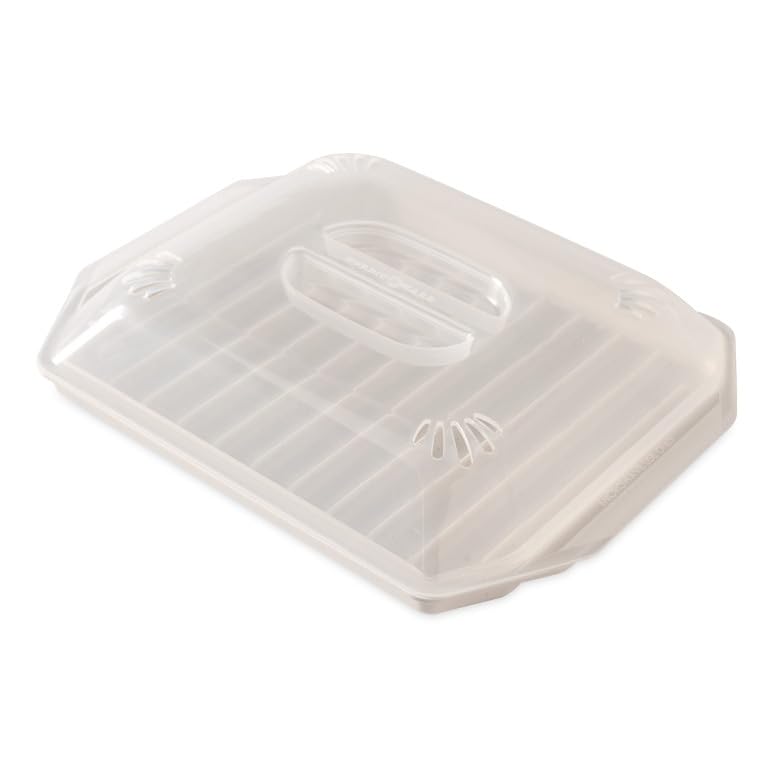 Nordic Ware Bacon Rack with Lid, 10.25x8x2 Inches