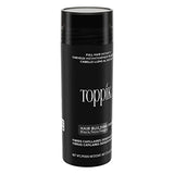 Toppik Hair Building Fibers, Black, 27.5g | Fill In Fine or Thinning Hair | Instantly Thicker, Fuller Looking Hair | 9 Shades for Men & Women