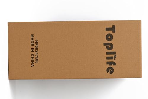 Toplife Spiral Design Metal Egg Skelter Dispenser Rack, Storage Display Rack, Black