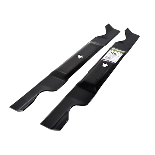 MaxPower 561739B 2 Blade Set for 46" Cut Craftsman, Husqvarna, Poulan Replaces OEM no. 405380, 594892801, 532405380, CMXGZAM110147
