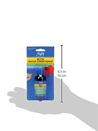 API BETTA WATER CONDITIONER Betta Fish Freshwater Aquarium Water Conditioner 1.7-Ounce Bottle