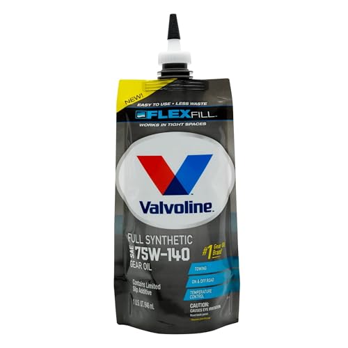 Valvoline FlexFill Full Synthetic SAE 75W-90 Gear Oil 1 QT Pouch