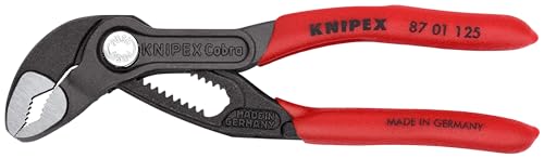 KNIPEX Tools - Cobra Water Pump Pliers (8701250), Red,10-Inch