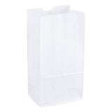 Perfect Stix 2lb White Kraft Paper Bags- Pack of 100ct