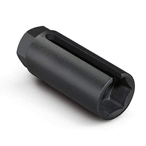 Oxygen Sensor Socket with Side Wire Cutout 3/8" Inch Drive x 7/8" (22mm) fits All Vehicle O2 Removal and Installation Offset Oxygen Sensor Socket