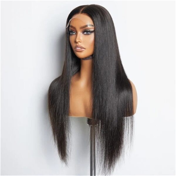 Straight Glueless HD Lace Wig Silky and Shining Unprocessed 100% Human Hair