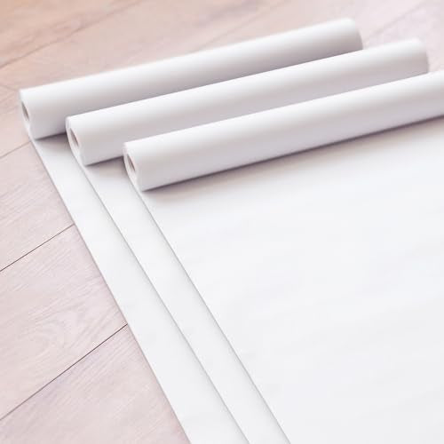 Melissa & Doug Deluxe Easel Paper Roll Replacement (17 inches x 75 feet) - 3-Pack - FSC Certified