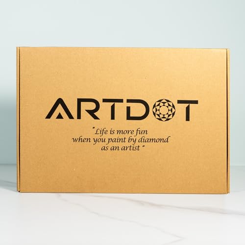 ARTDOT A4 LED Light Pad for Diamond Painting Kits for Adults, USB Powered Adjustable Brightness Diamond Art Light Board with Accessories