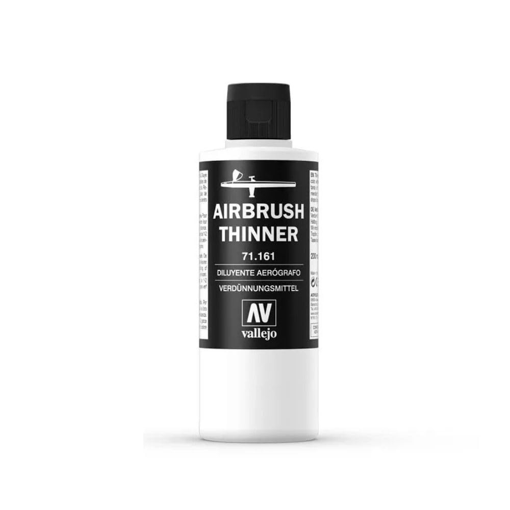 Vallejo - Airbrush Thinner for Acrylic Paints 200 ml (6.76 fl.oz.)