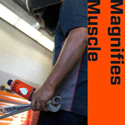 Kroil Original Penetrating Oil (Aerosol Spray-16.5oz Can-Single) | Penetrant for Rusted Bolts, Metal, Hinges, Chains, Moving Parts | Rust, Corrosion Inhibitor (KS162)