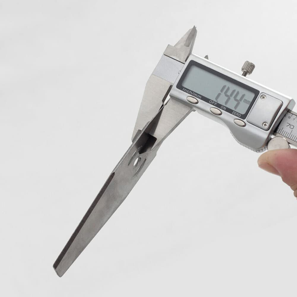 Emiif 8 Pcs Metal Lawn Mower Saw Blade Head Replacement Saw Blades Lawn Mower Fittings Cordless with Battery and Charger Accessories,Universal Craftsman String Trimmer attachments