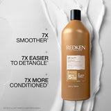 Redken All Soft Conditioner | Moisturizes and Deeply Hydrates| Softens, Smooths, and Adds Shine| Nourishing Conditioner for Dry Hair | Safe for Color-Treated Hair | With Argan Oil