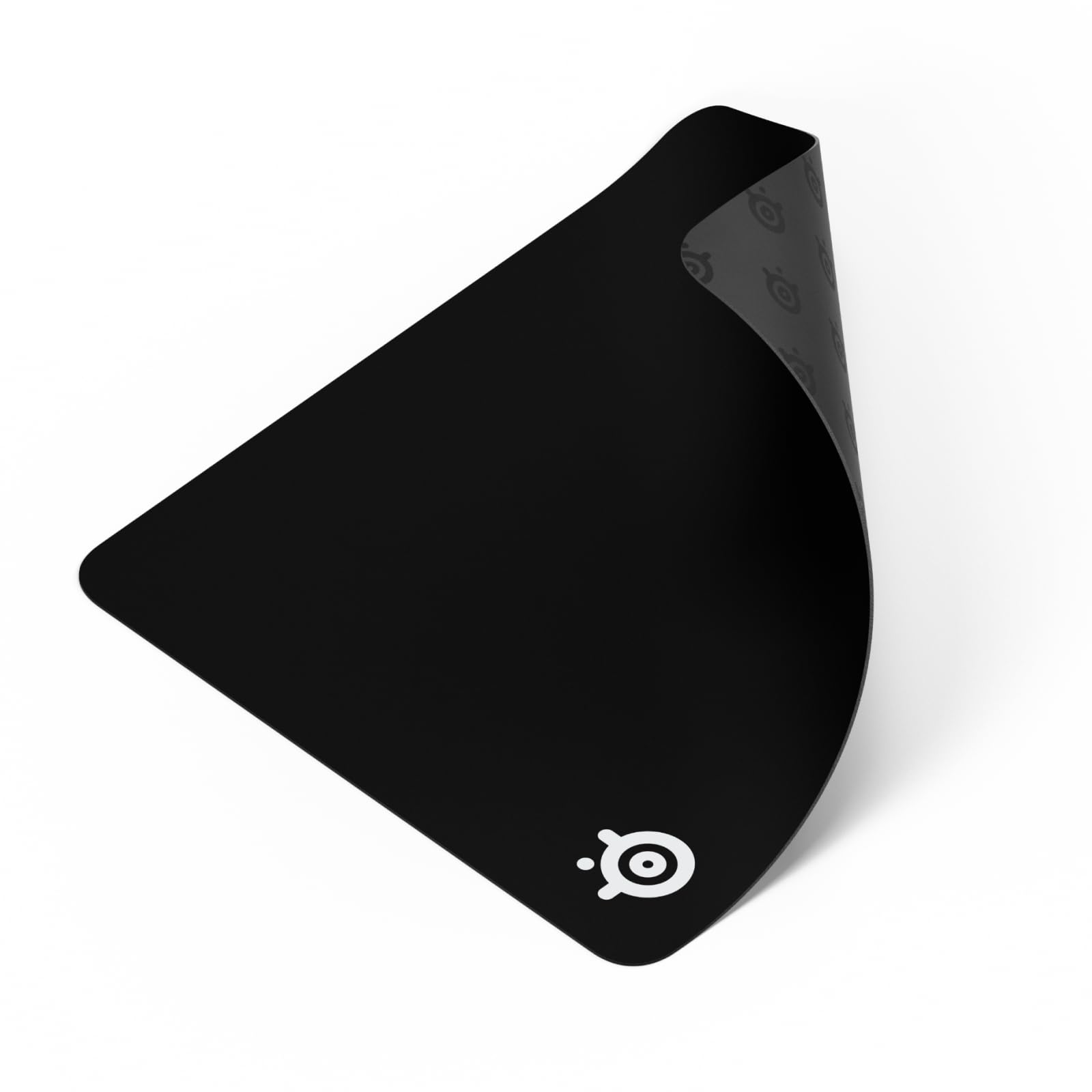 SteelSeries QcK Large Gaming Mousepad - Black - Non-Slip Silicone Rubber Base - Peak Tracking and Stability - Optimized for Gaming Sensors - 490 mm x 420 mm - FPS, MOBAs, RTS, MMO