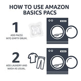 Amazon Basics Laundry Detergent Pacs, Hypoallergenic, Free & Clear, 120 Count (Previously Solimo)