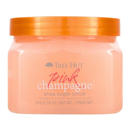 Tree Hut Ultra Hydrating and Exfoliating Sugar Scrub Mocha & Coffee Bean for Nourishing Essential Body Care, 18 Ounce