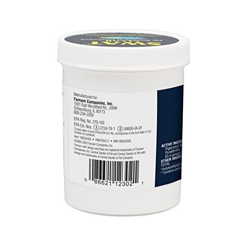 Farnam SWAT Clear Fly Repellent Ointment for Horses, Repels House, Stable, Face & Horn Flies, Protects Wounds on Horses, Ponies & Dogs, 7 oz.
