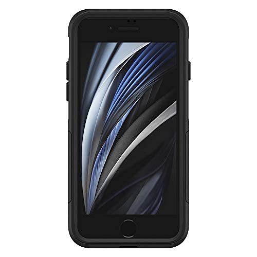 OtterBox iPhone SE 3rd & 2nd Gen (NOT SE4 – 2025 MODEL) iPhone 8 & iPhone 7 (NOT PLUS SIZED MODELS) Commuter Series Case - Black, Slim & Tough, Pocket-Friendly, with Port Protection