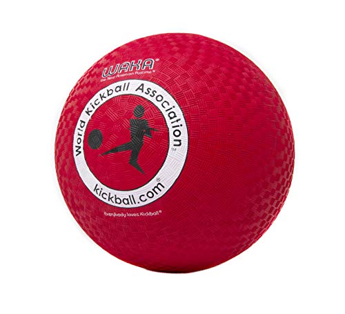 WAKA Official Kickball - Adult 10 , Red