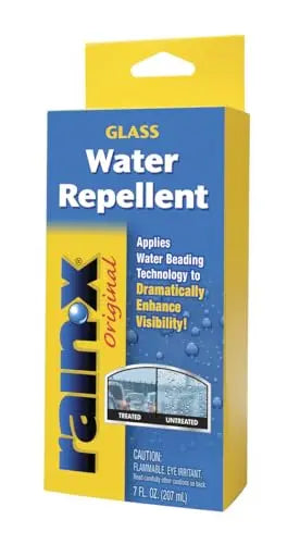 Rain-X 800002243 Glass Treatment, 7 oz. - Exterior Glass Treatment To Dramatically Improve Wet Weather Driving Visibility During All Weather Conditions