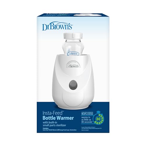 Dr. Brown's Insta-Feed Baby Bottle Warmer and Sterilizer for Baby Bottles and Baby Food Jars