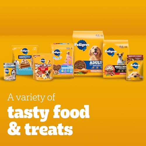 Pedigree with Tender Bites for Small Dogs Adult Dry Dog Food, Chicken and Steak Flavor, 14 lb. Bag
