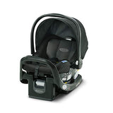 Graco SnugFit 35 Infant Car Seat with Simply Safe Adjust Harness System | Baby Car Seat with Anti Rebound Bar, Gotham