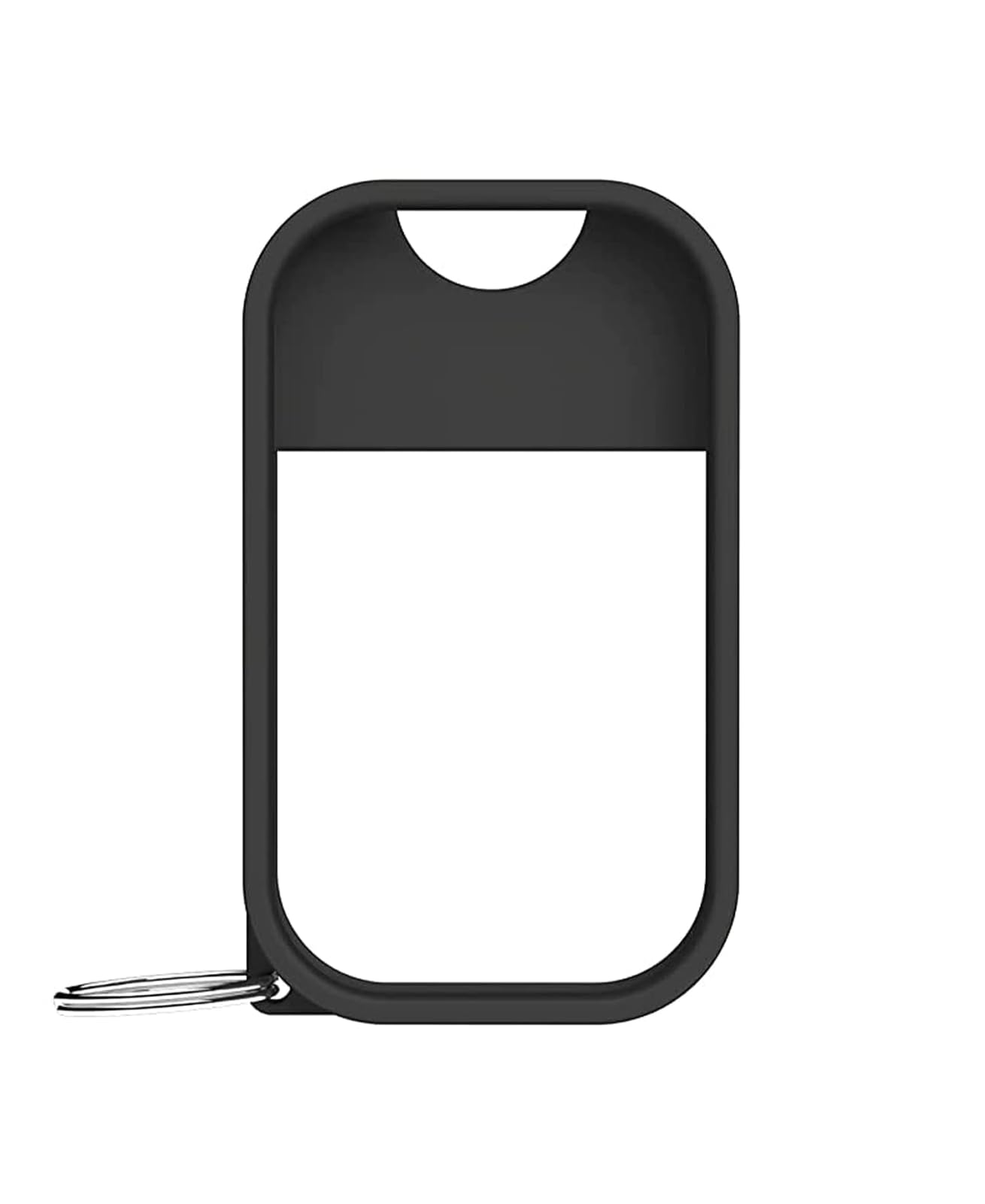 Touchland Mist Case for Power Mist and Glow Mist (1FL OZ), Protective and Stylish Hand Sanitizer Spray Accessory, Silicone Case with Keyring, Icy White