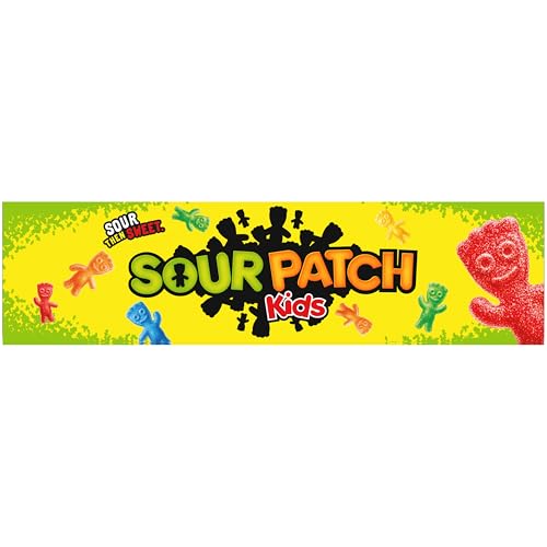 SOUR PATCH KIDS Soft & Chewy Candy, Bulk Candy, 24 - 2 oz Bags