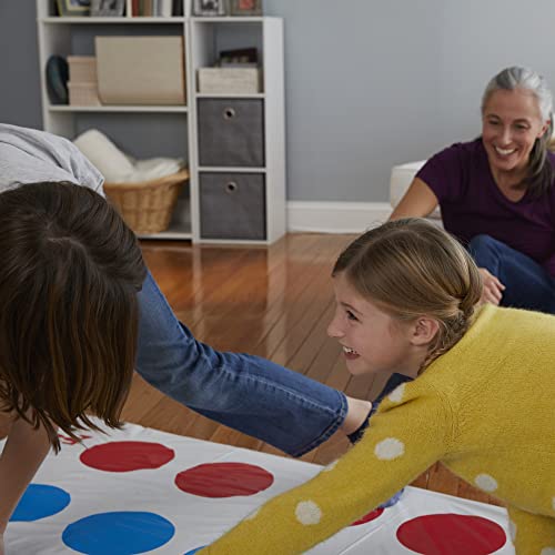 Hasbro Twister Party Classic Board Game for 2 or More Players,Indoor and Outdoor Game for Kids 6 and Up,Packaging May Vary