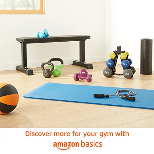 Amazon Basics Neopren-Hanteln, 10 Pfund, Paar, Marineblau