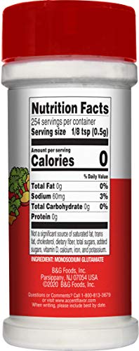 Ac'cent All Natural Flavor Enhancer, 4.5 Ounce