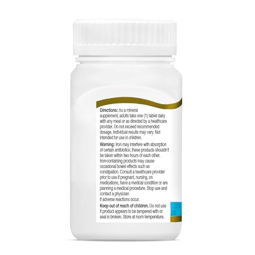 21st Century Slow Release Iron Tablets, 60 Count