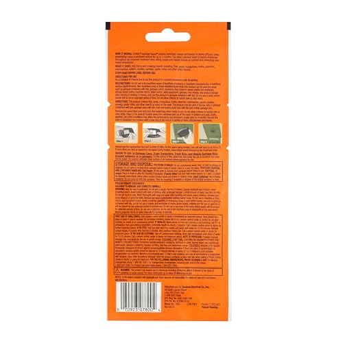 Terro T800 Garbage Guard Trash Can Insect Killer - Kills Flies, Roach, Maggots, Beetles, and Insects in Outdoor Garbage Can