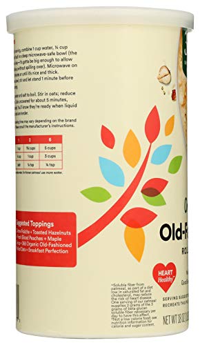 365 by Whole Foods Market, Organic Old Fashioned Rolled Oats, 18 Ounce