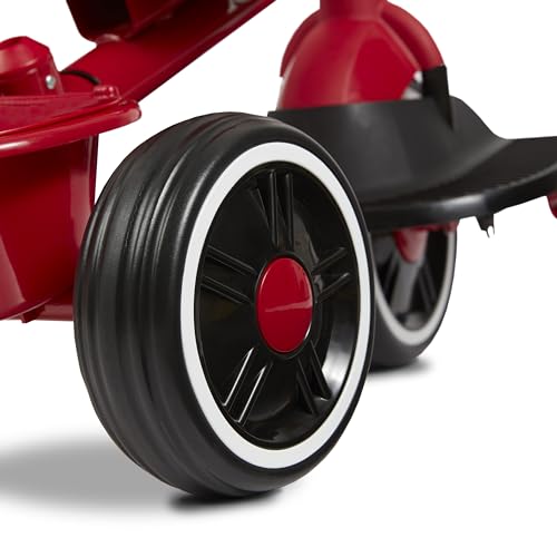 Toddler Bike, Kids Bike, Tricycle Toddler Toys for Ages 2-4, Baby Toy, Radio Flyer 4-in-1 Stroll 'N Trike, for Ages 1-5 Years, Red (Amazon Exclusive)