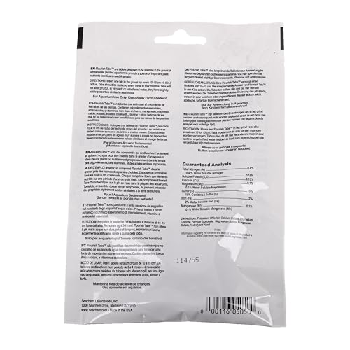 Seachem Flourish Tabs Growth Supplement - Aquatic Plant Stimulant 10 ct