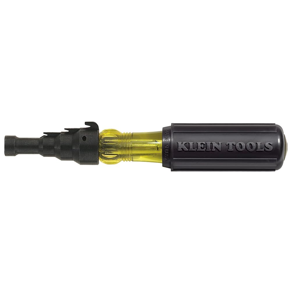 Klein Tools 85191 Screwdriver / Conduit Reamer, Made in USA, Conduit Fitting and Reaming Screwdriver for 1/2-Inch, 3/4-Inch, and 1-Inch Thin-Wall Conduit