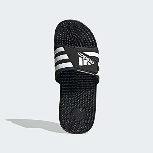 adidas Performance adissage Sandal, black/white/black, 11 M US