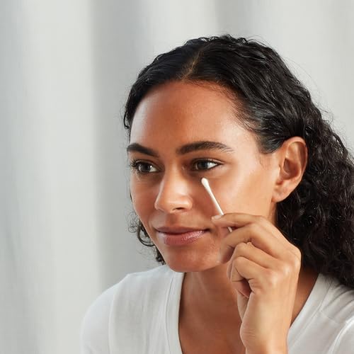 Amazon Basics Cotton Swabs for Personal Hygiene and Baby Care, 500 Count, 1 Pack