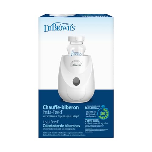 Dr. Brown's Insta-Feed Baby Bottle Warmer and Sterilizer for Baby Bottles and Baby Food Jars