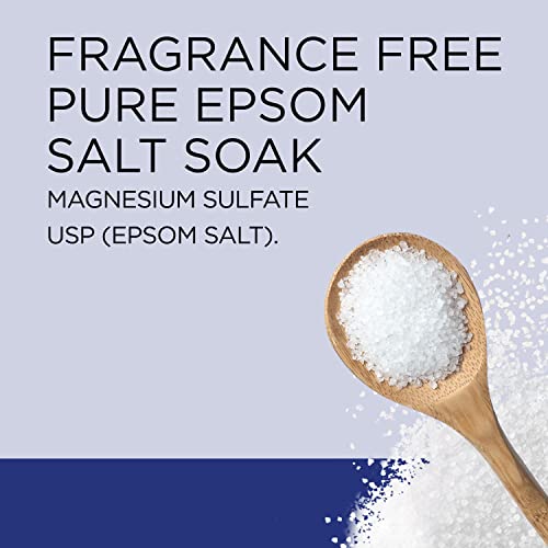 Dr Teal's Epsom Salt Magnesium Soak, Fragrance Free, 4 lbs