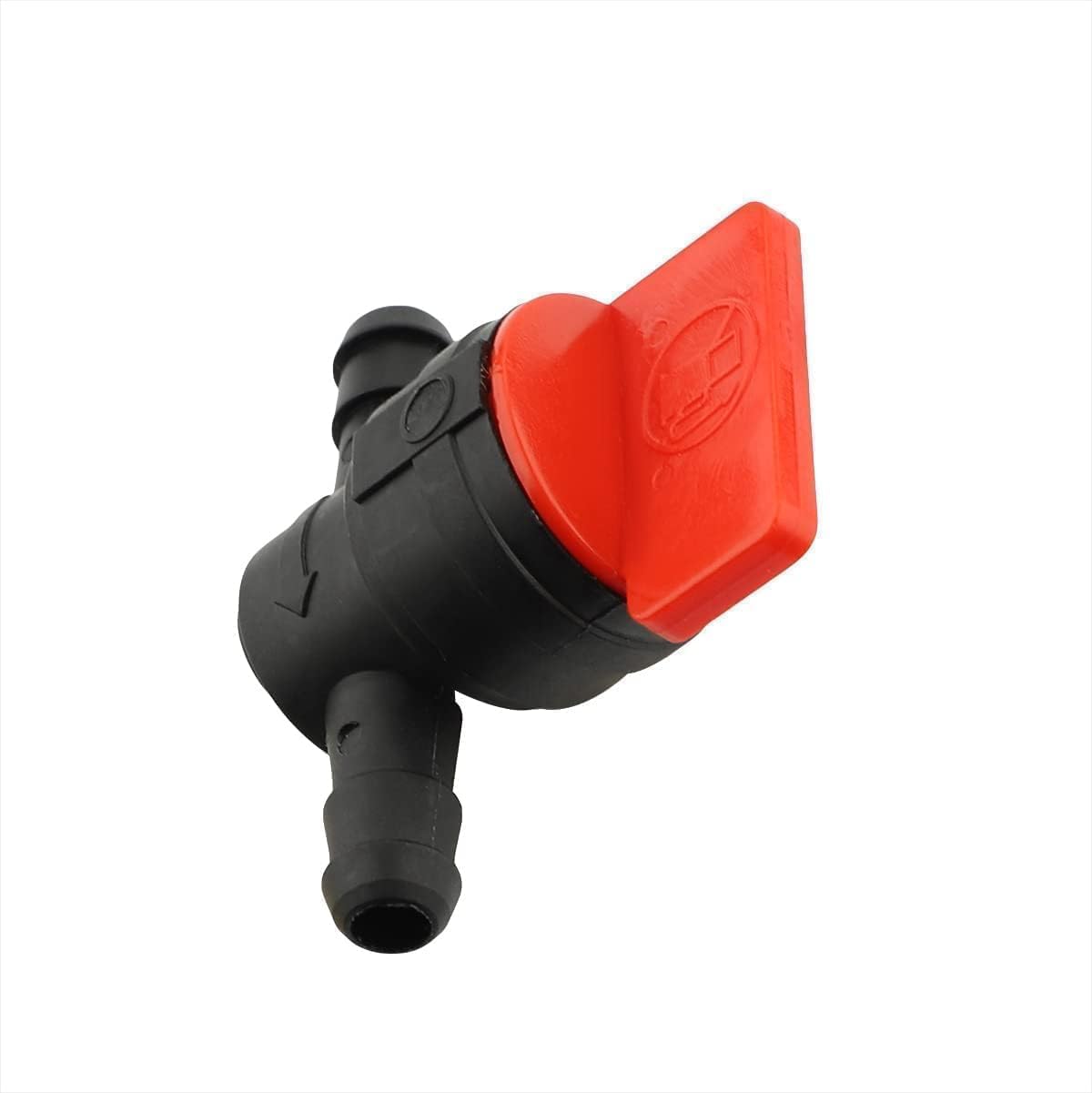 Buckbock 1/4" Inline Gas Fuel Shut Cut Off Valve for 493960 698183 698181 697947 9494768 5019H 5019K Small Engine Lawn Mower Parts 2pcs