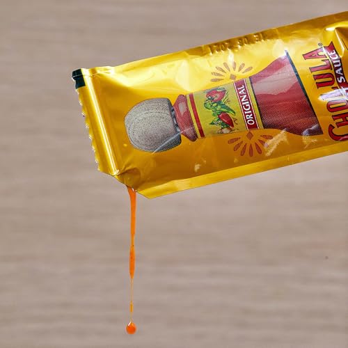 Cholula Original Hot Sauce Packets, 200 count - One 200 Count Individual Hot Sauce Packets with Mexican Peppers and Signature Spice Blend, Perfect Single-Serve Size for Delivery and Takeout