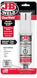 J-B Weld 50112 ClearWeld 5 Minute Set Epoxy Syringe - Clear - 25 ml, 25ml