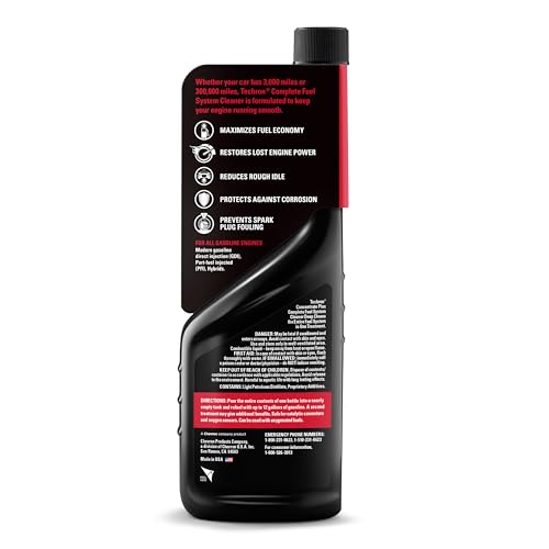 Chevron Techron Concentrate Plus Fuel System Cleaner, 12 oz, Pack of 1