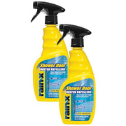 Rain-X 630542 Water Repellent, 16 Fl. Oz. - Protects Glass Shower And Doors From Soap Residue And Hard Water Stains Leaving Your Bathroom Beautiful (Pack of 2)