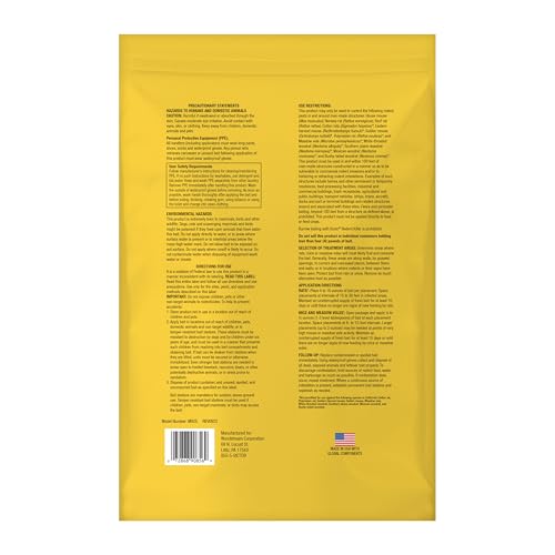 Victor Rat Poisoning for Inside & Outside Use - Kills Rats, Mice, Meadow Voles | Mouse Poisoning for Indoor & Outdoor Areas, Ready-to-Use, 4 lb Bag - M925